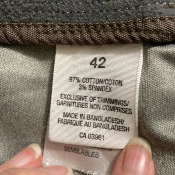 Denver Hayes Brown Thick Cotton Shorts 42​​​​ - Picture 7 of 7